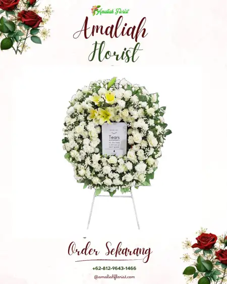 Krans Bunga Duka Binjai Barat